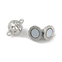 Brass Magnetic Clasps with Loops&nbsp;KK-C2918-N