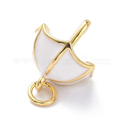 Real 18K Gold Plated Brass Charms&nbsp;KK-L188-24G-01
