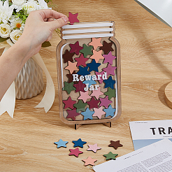Wooden Personalized Reward Jars&nbsp;AJEW-WH0070-21A