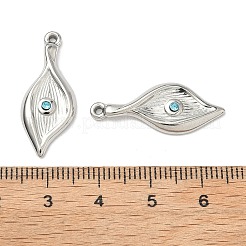 304 Stainless Steel Rhinestone Pendants&nbsp;X-STAS-L308-10P