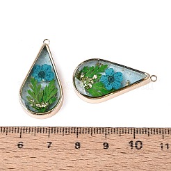 Epoxy Resin Pendants&nbsp;KK-Q082-02KCG-03