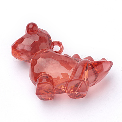 Transparent Acrylic Pendants&nbsp;TACR-T002-08