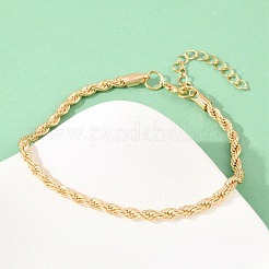 Alloy Cross Pendant Necklaces & Chain Bracelets Sets for Women&nbsp;SJEW-A002-01G