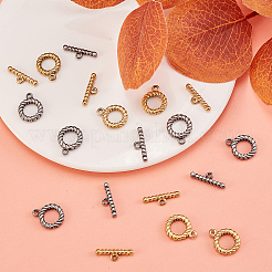 10Set 2 Colors Ion Plating(IP) 304 Stainless Steel Toggle Clasps&nbsp;STAS-CJ0001-205
