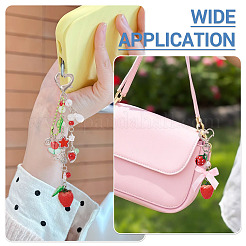2Pcs 2 Styles Resin Pendant Decorations&nbsp;HJEW-TA0001-37
