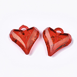Transparent Acrylic Pendants&nbsp;X-TACR-S133-038