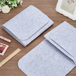2Pcs Portable Felt Jewelry Storage Bags&nbsp;ABAG-GO0001-31