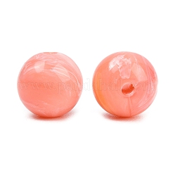 Opaque Acrylic Imitation Gemstone Beads&nbsp;OACR-G064-15A-01