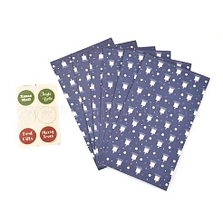 Christmas Eve Theme Rectangle Paper Candy Bags&nbsp;CARB-G007-01B