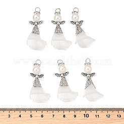 50Pcs ABS Plastic Imitation Pearl & Acrylic Pendants&nbsp;PALLOY-JF03910