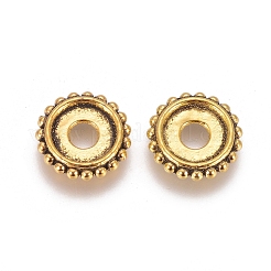 Alloy Spacer Beads&nbsp;PALLOY-A20080-AG-FF