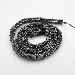 Electroplate Non-magnetic Synthetic Hematite Beads Strands&nbsp;G-J209B-01