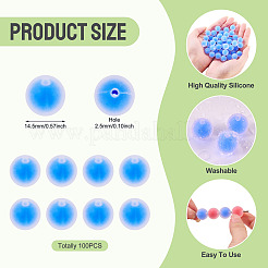 Silicone Beads&nbsp;SIL-TAC0013-16A