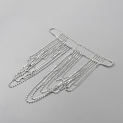 Brass Rhinestone Sexy Shoulder Bra Body Chain&nbsp;FIND-WH0152-181S