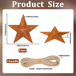 Star Rust Iron Big Pendants&nbsp;IFIN-GF0001-09C