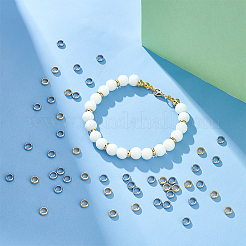 60Pcs 2 Colors 201 Stainless Steel Spacer Beads&nbsp;STAS-UN0055-07