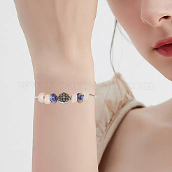 30Pcs Natural Rose Quartz European Beads&nbsp;G-SP0001-01A-04