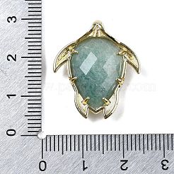 Natural Amazonite Pendants&nbsp;G-U019-02G-04