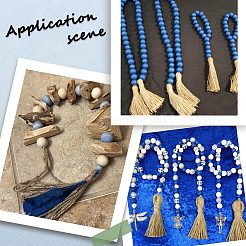 600Pcs 3 Colors Natural Wood Beads&nbsp;WOOD-SC0002-41B