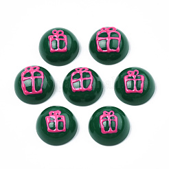 Opaque Resin Enamel Cabochons&nbsp;CRES-N031-020