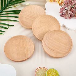 4Pcs Wood Cup Mats&nbsp;AJEW-MB0001-18B