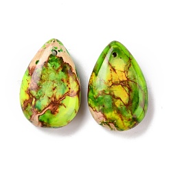 Natural Imperial Jasper Pendants&nbsp;G-P460-03