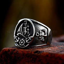 304 Stainless Steel Finger Rings for Men&nbsp;FS-WGF0A6E-04