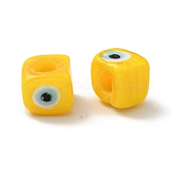 Handmade Evil Eye Lampwork European Beads&nbsp;X-LAMP-G143-06
