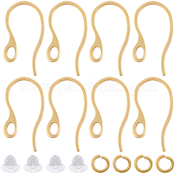 304 Stainless Steel Earring Hooks&nbsp;STAS-BBC0008-29