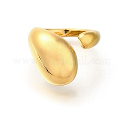 304 Stainless Steel Open Cuff Rings for Women&nbsp;STAS-Z103-03G-05