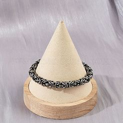304 Stainless Steel Chain Bracelets for Women Men&nbsp;BJEW-Z143-30AS