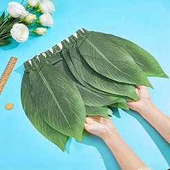 Cloth Leaf Hula Skirt&nbsp;AJEW-WH0696-794