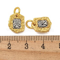 Long-Lasting Plated Brass Pendants&nbsp;KK-K387-01B-G