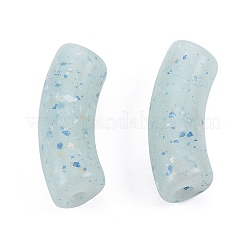 Marbled Stone Style Opaque Acrylic Beads&nbsp;OACR-G009-04B-02