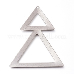 Tarnish Resistant 304 Stainless Steel Big Pendants&nbsp;STAS-Z014-01P