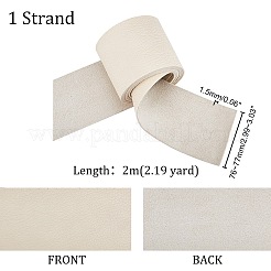 PU Single Face Imitation Leather Cords&nbsp;OCOR-WH0067-45B-03