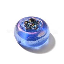 Electroplate UV Plating Opaque Fruit Resin Cabochons&nbsp;CRES-U004-03C