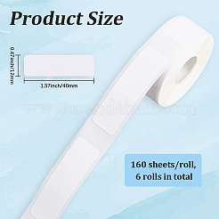 6 Rolls Paper Tag&nbsp;DIY-SP0006-72