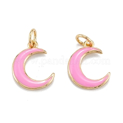 Real 18K Gold Plated Brass Enamel Pendants&nbsp;KK-A155-14G