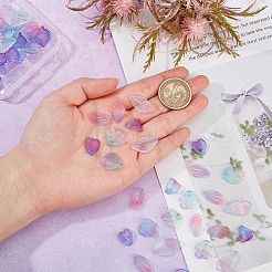 80Pcs 4 Style Glass Pendants&nbsp;GLAA-SC0001-63
