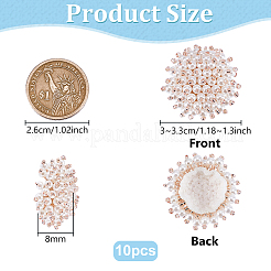 10Pcs Plastic Imitation Pearl Half Round Beads&nbsp;DIY-FG0010-45