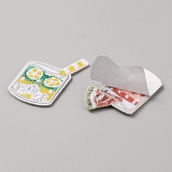 Computerized Embroidery Cloth Self Adhesive Patches&nbsp;PATC-WH0010-50
