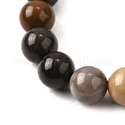 Natural Picture Jasper Beads Strands&nbsp;G-S390-07-8mm