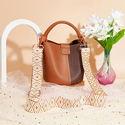 Ethnic Style Polyester Webbing Bag Straps&nbsp;FIND-WR0009-85