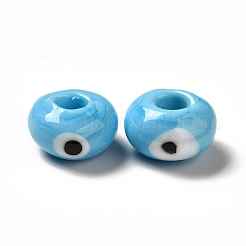 Handmade Evil Eye Lampwork Beads&nbsp;LAMP-A153-08-03