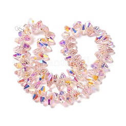 AB Color Plated Electroplate Beads Strands&nbsp;EGLA-H104-07A-AB01