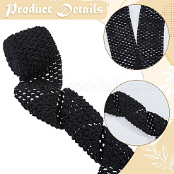 6M 3 Colors Elastic Polyester Ribbon Baby Headbands&nbsp;OHAR-GF0001-54