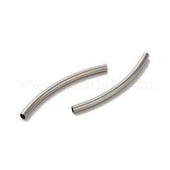Non-Tarnish 304 Stainless Steel Tube Beads&nbsp;STAS-C091-02C-P