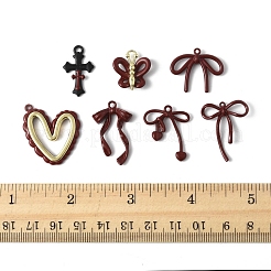 14Pcs 7 Styles Alloy Pendants with Enamel&nbsp;FIND-FS0004-27