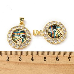 Real 18K Gold Plated Brass Pendants&nbsp;KK-L209-008G-04